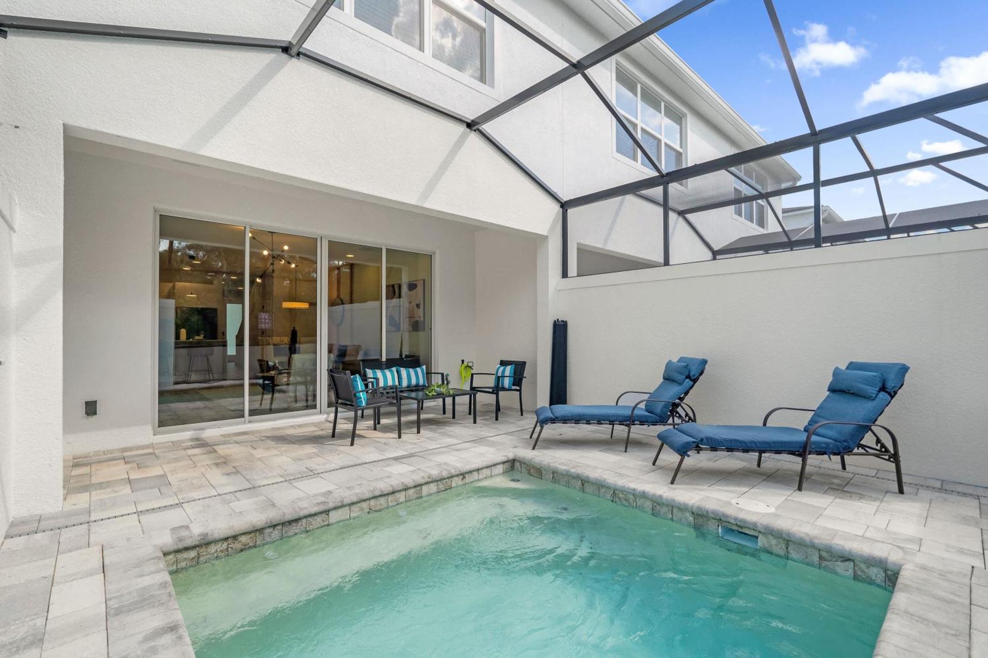 Upstay - Townhouse With Private Pool And Foosball 올랜도 외부 사진
